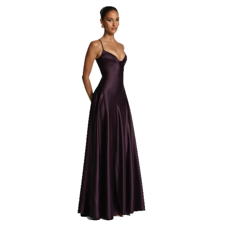 Womens_Satin_Maxi_Dress_Elegant_with_delicate_spaghetti_straps_5