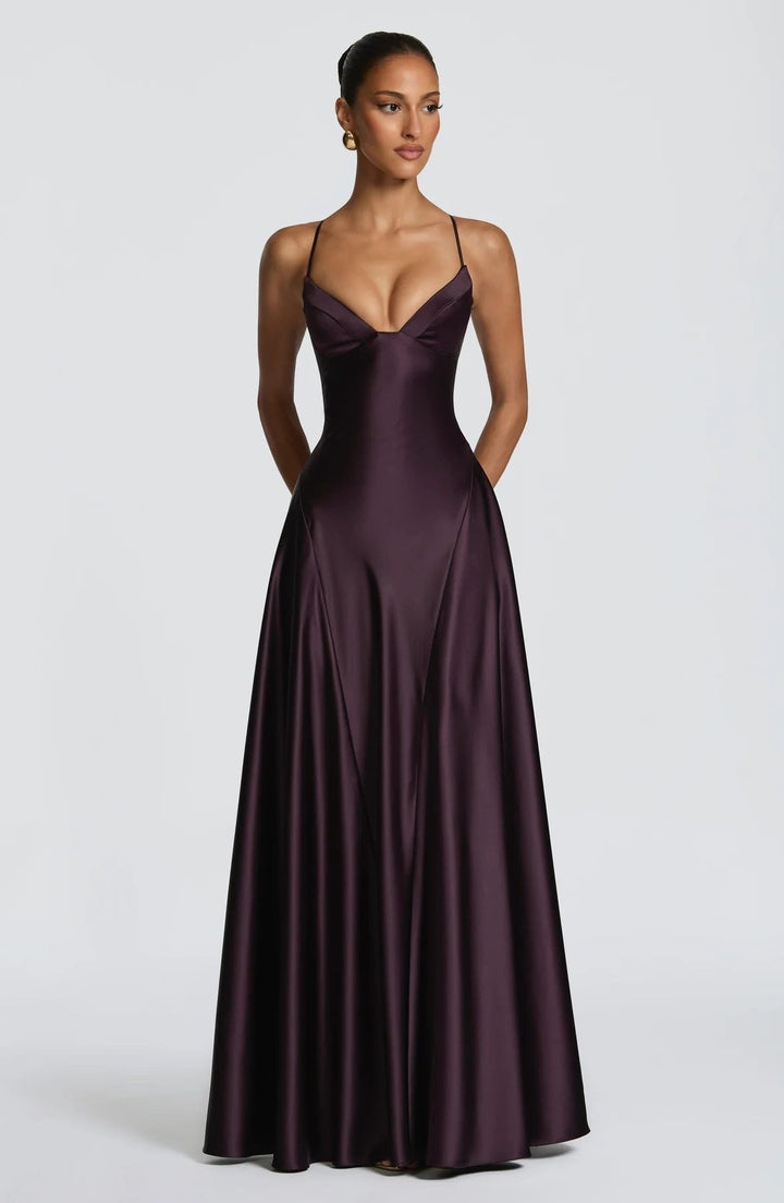 Womens_Satin_Maxi_Dress_Elegant_with_delicate_spaghetti_straps_7