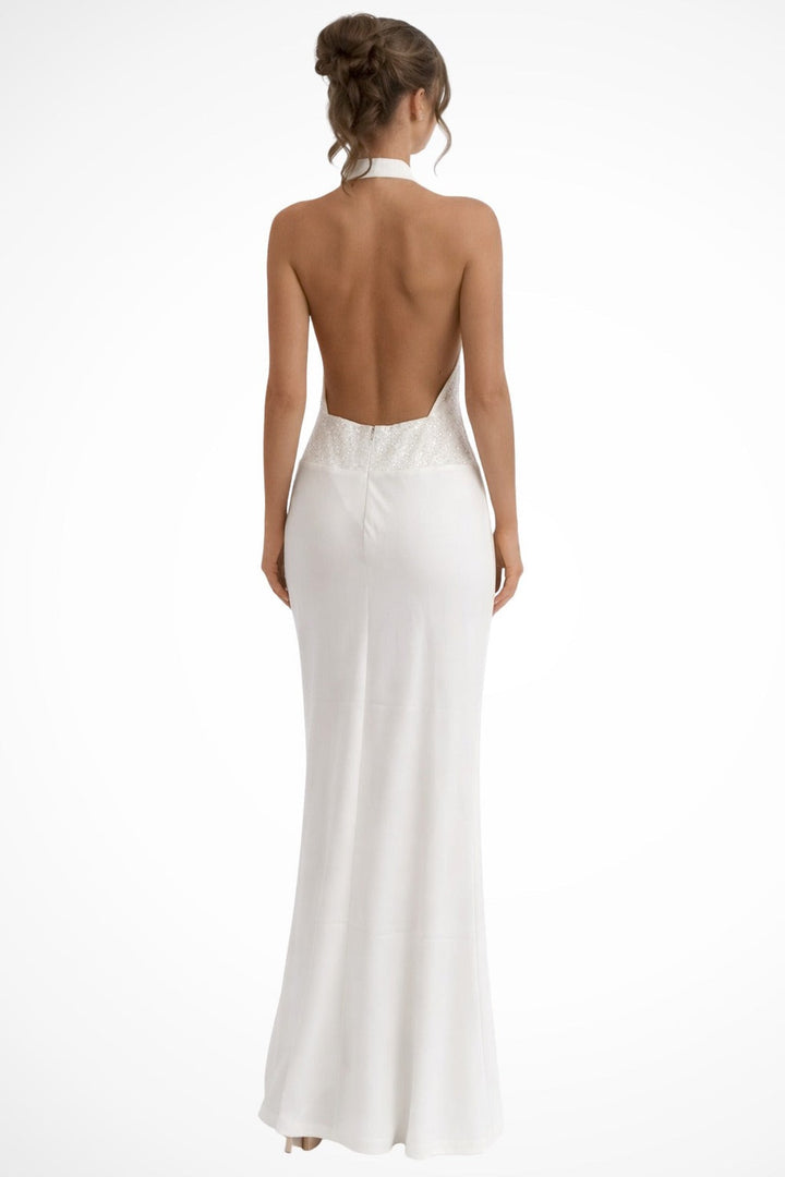 Womens_Satin_Maxi_Dress_Halter_Neck_Draped_Wedding_Guest_2
