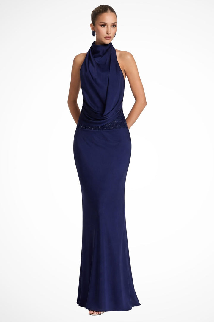 Womens_Satin_Maxi_Dress_Halter_Neck_Draped_Wedding_Guest_8