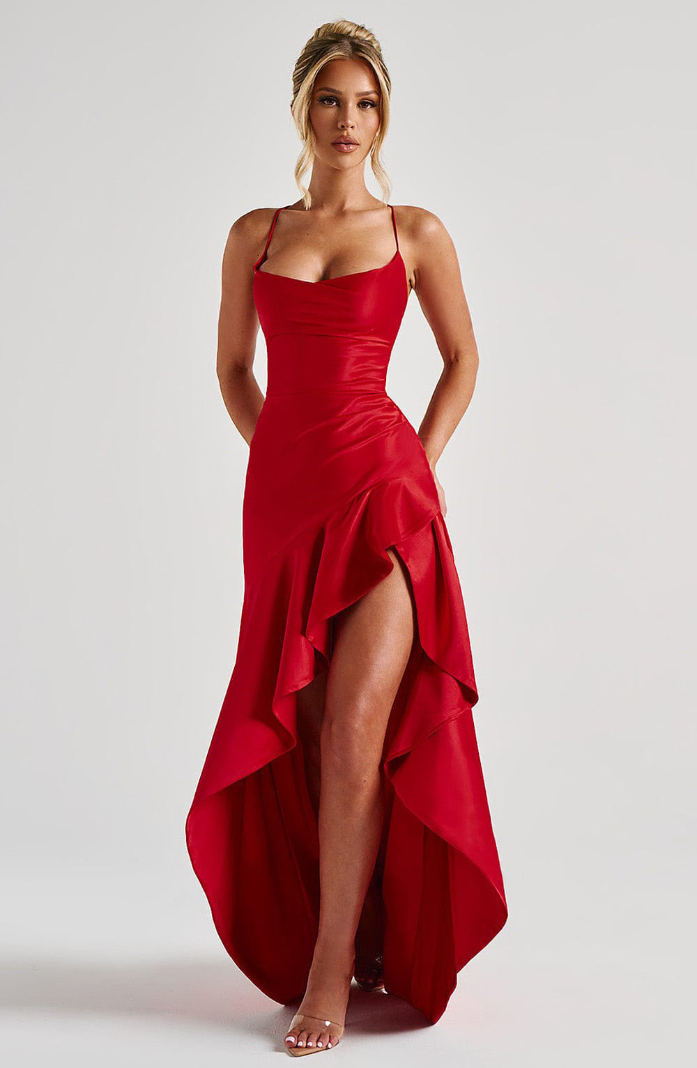 Womens_Satin_Maxi_Dress_Special_Occasion_Waterfall_Neckline_19