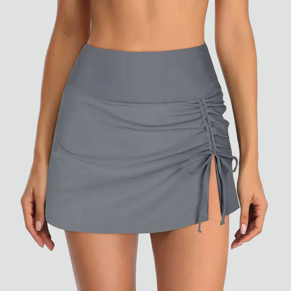 Womens_Sculpting_Swim_Skirt_High_Waisted_with_Ruching_5