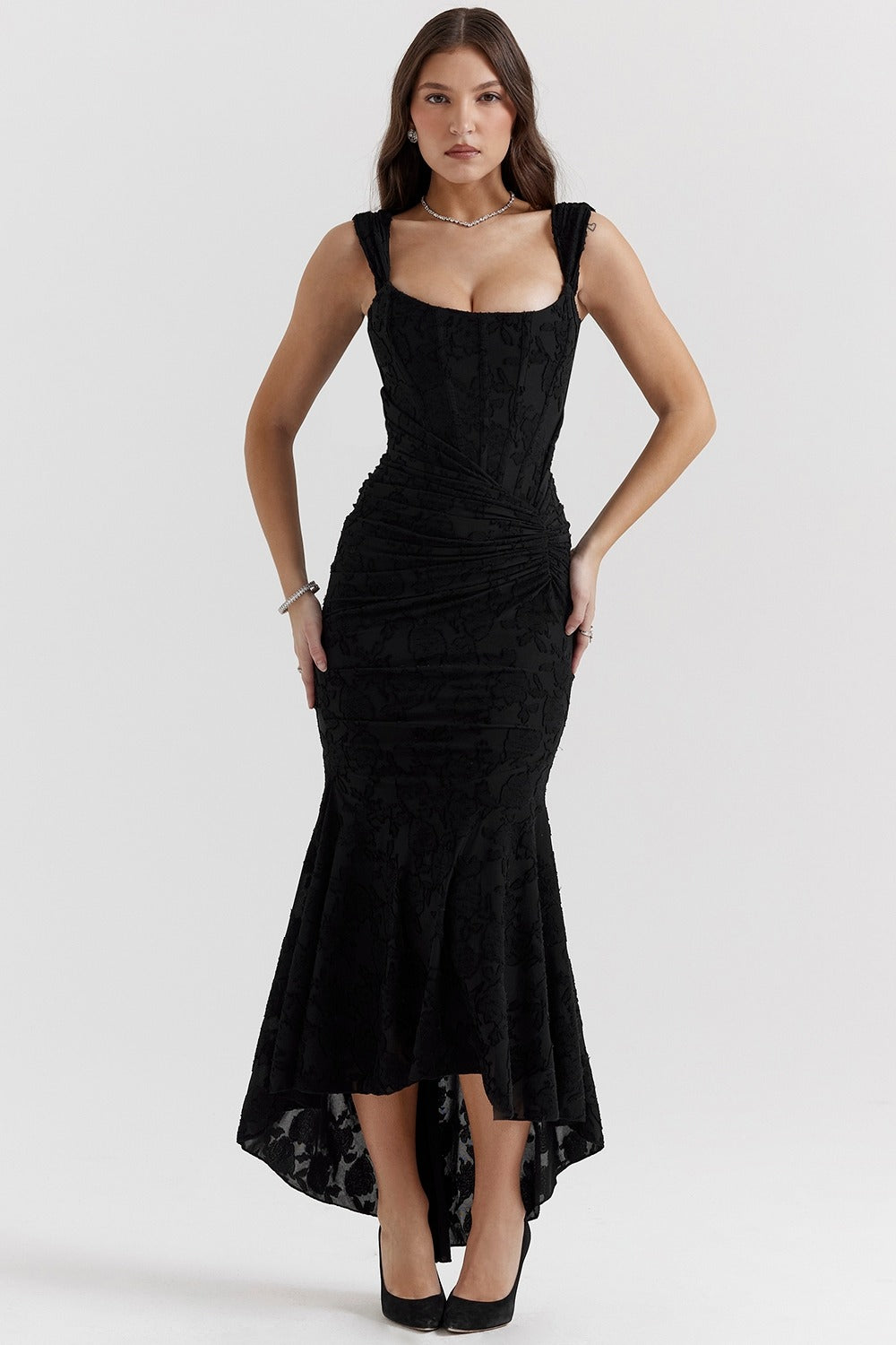 Womens_Sleeveless_Lace_Maxi_Dress_Sculpting_5
