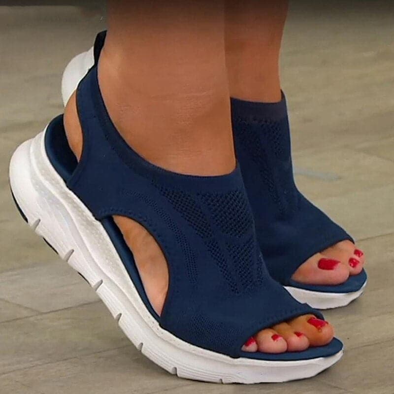 Womens_Slip_On_Sport_Sandals_With_Knit_Upper_and_Contoured_Footbed_1
