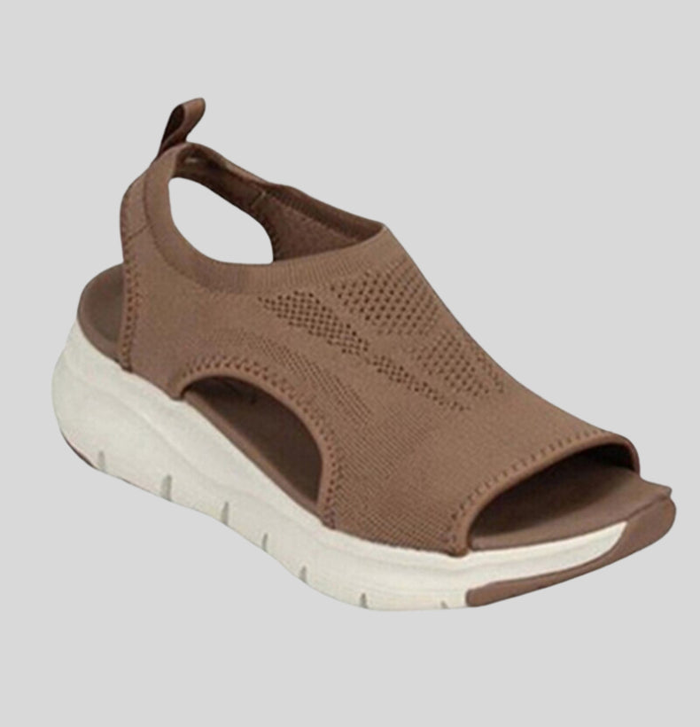 Womens_Slip_On_Sport_Sandals_With_Knit_Upper_and_Contoured_Footbed_5
