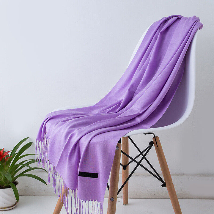Women's Soft Cashmere Scarf – Long and Stylish & Cozy Warm 4