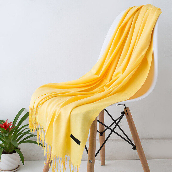 Women's Soft Cashmere Scarf – Long and Stylish & Cozy Warm 7