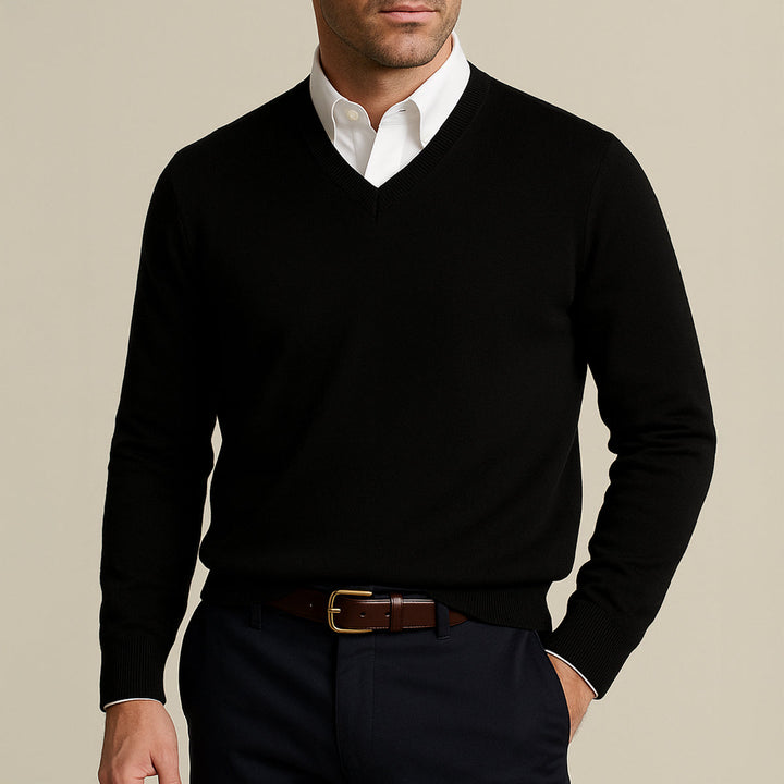 Womens_Soft_Knit_Shirt_with_V_neck_and_lightweight_warmth_10