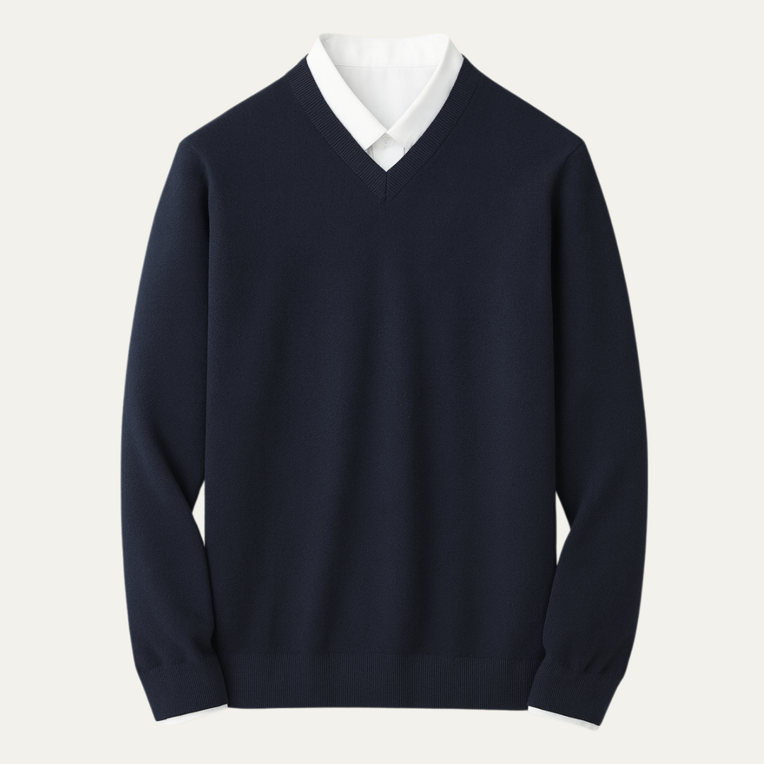 Womens_Soft_Knit_Shirt_with_V_neck_and_lightweight_warmth_12