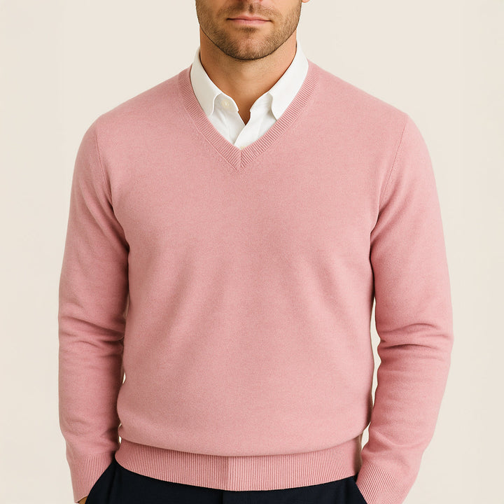 Womens_Soft_Knit_Shirt_with_V_neck_and_lightweight_warmth_7