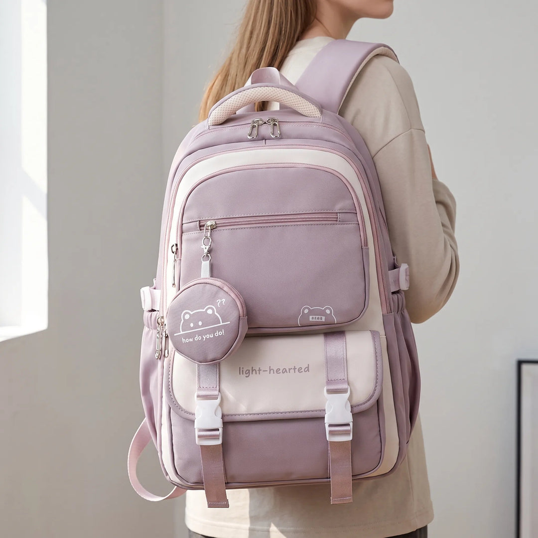 Women's Spacious Backpack – Many Compartments for Everyday and Travel 1