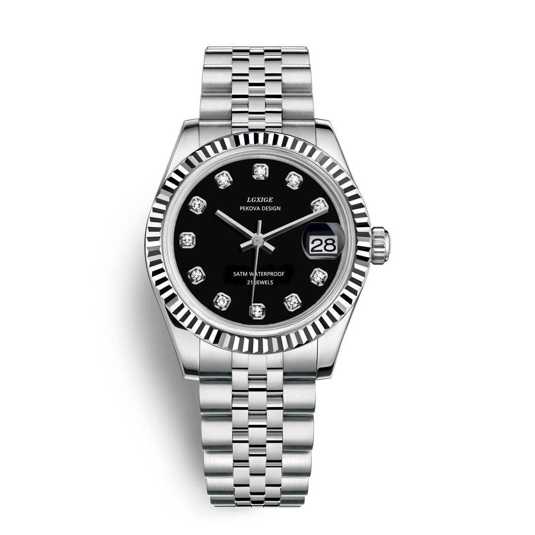 Montre Femme Acier Inoxydable – Design Classique 9