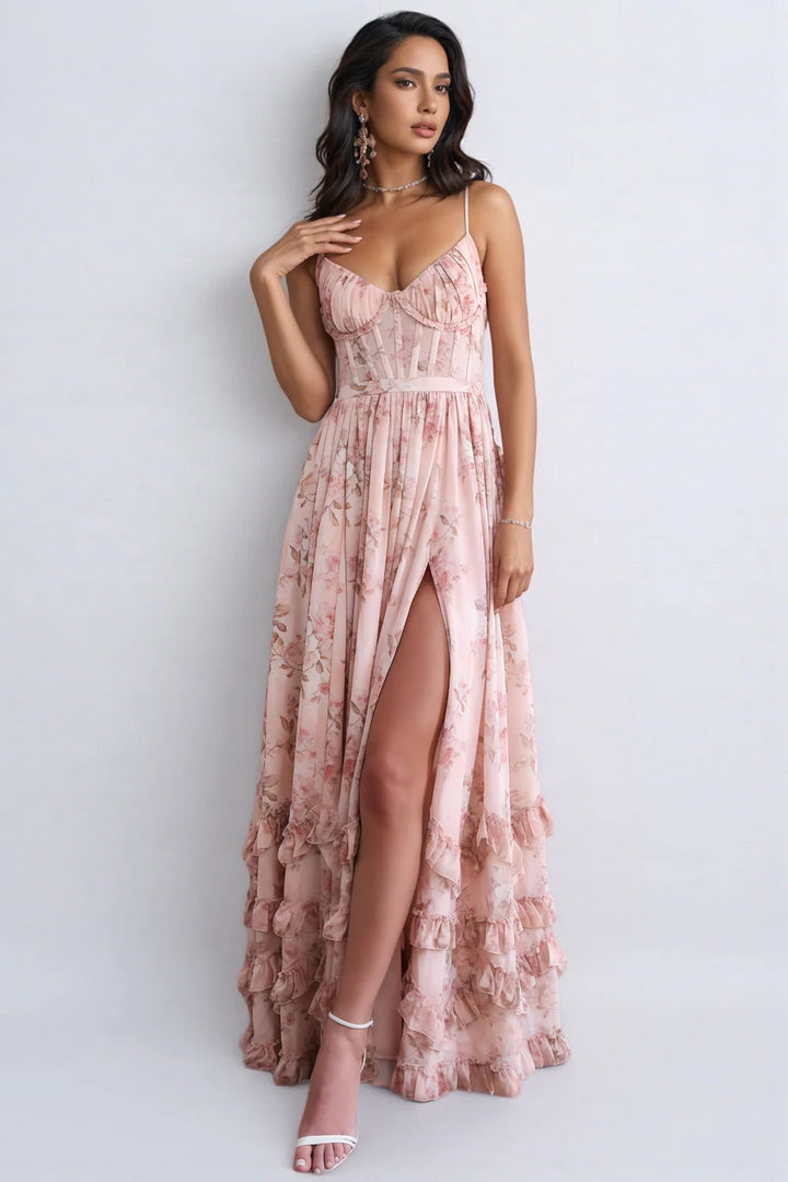 Womens_Storybook_Summer_Dress_A_Line_with_Ruffles_and_Slit_4