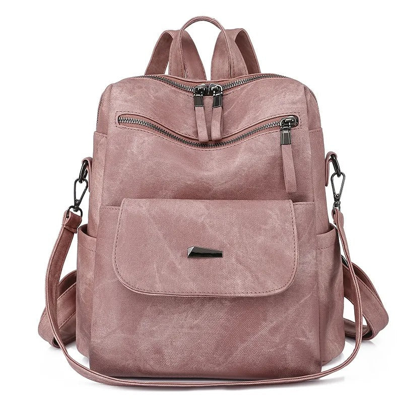 Women's Stylish Backpack – Ideal for Everyday Use with Much Space and Fashionable Design 2