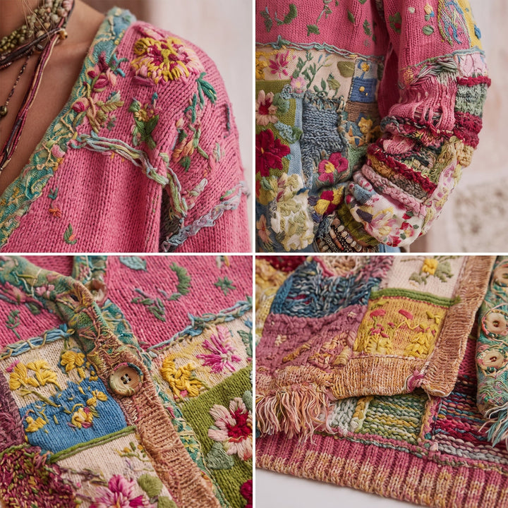 Womens_Summer_Cardigan_Elegant_with_Fine_Knit_Pattern_2