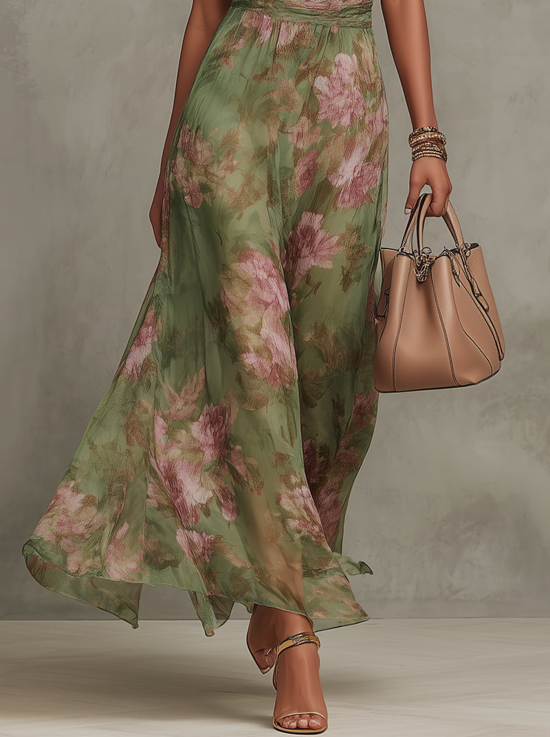 Womens_Summery_Floral_Maxi_Dress_Halterneck_4