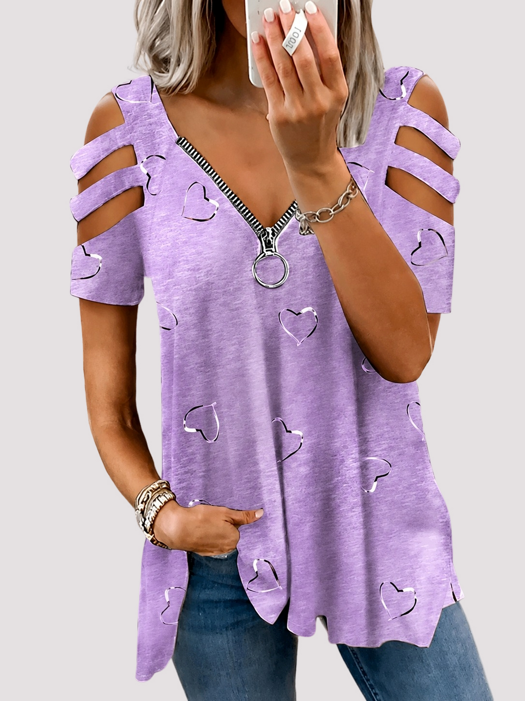 Womens_Sweatshirt_Heart_print_and_zip_neck_5