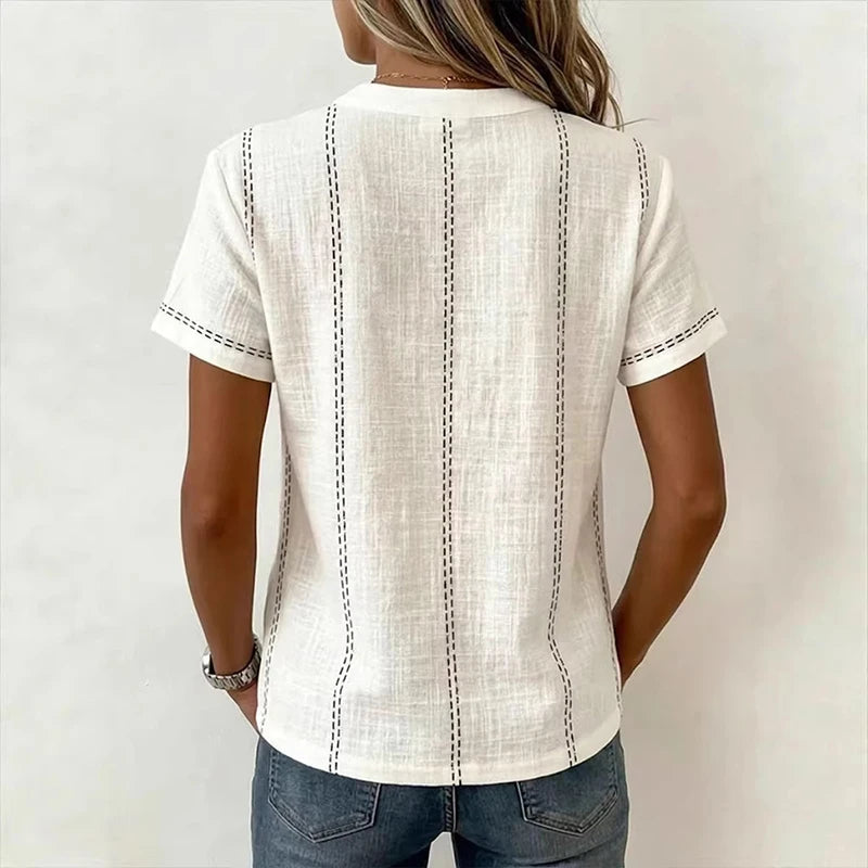 Womens_Textured_Blouse_With_Full_Button_Front_and_Collar_10