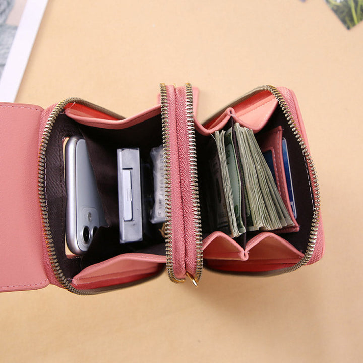 Women's Theft-Proof Leather Bag – With Integrated Touchscreen Compartment 3