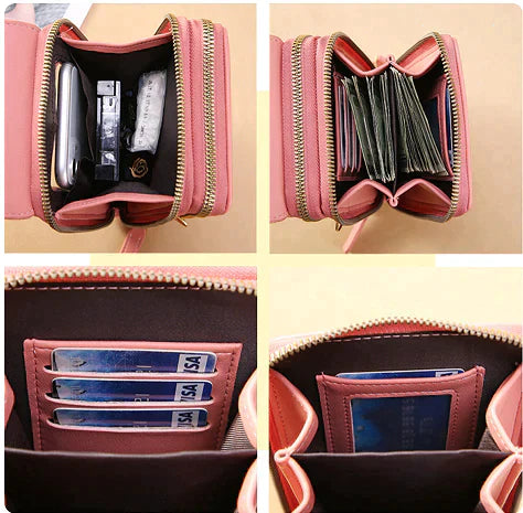 Women's Theft-Proof Leather Bag – With Integrated Touchscreen Compartment 4