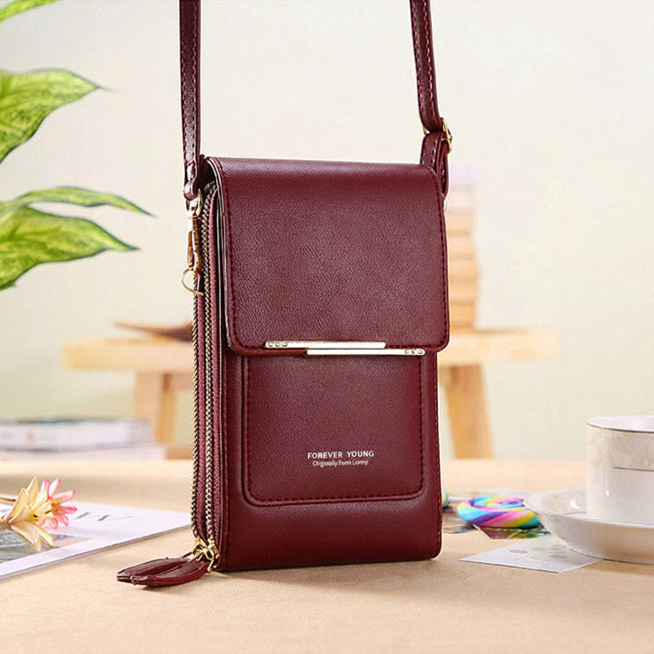 Women's Theft-Proof Leather Bag – With Integrated Touchscreen Compartment 6