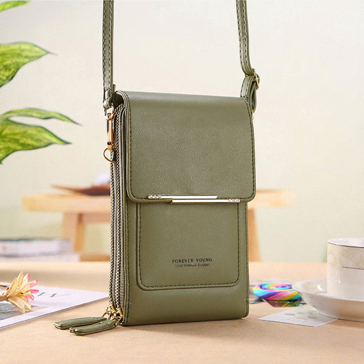 Women's Theft-Proof Leather Bag – With Integrated Touchscreen Compartment 7
