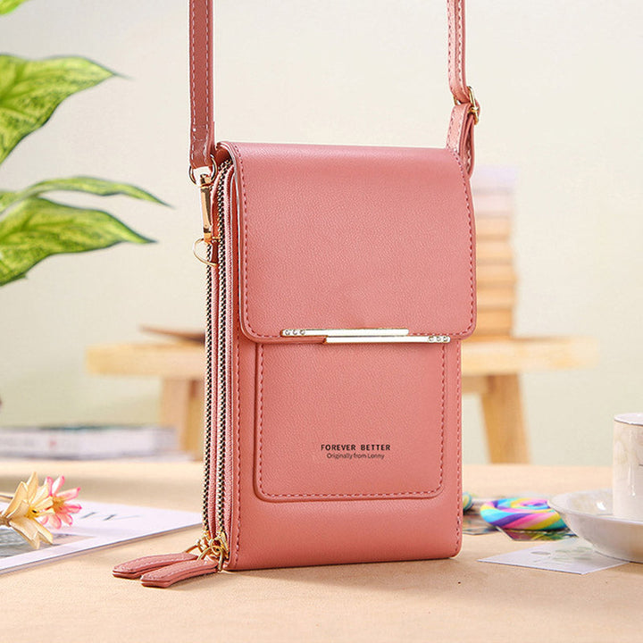 Women's Theft-Proof Leather Bag – With Integrated Touchscreen Compartment 9