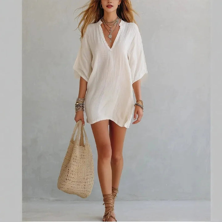 Womens_Tunic_Mini_Dress_With_V_Neck_and_Relaxed_Fit_3