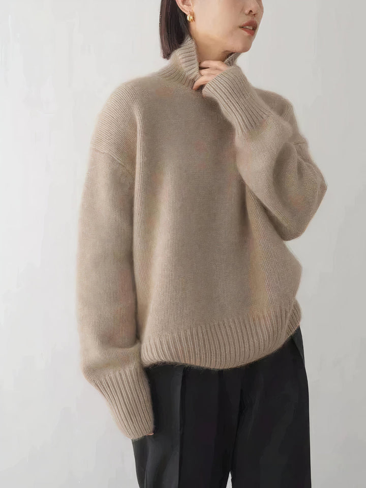 Womens_Turtleneck_Pullover_Soft_Feel_and_Classic_Fit_1