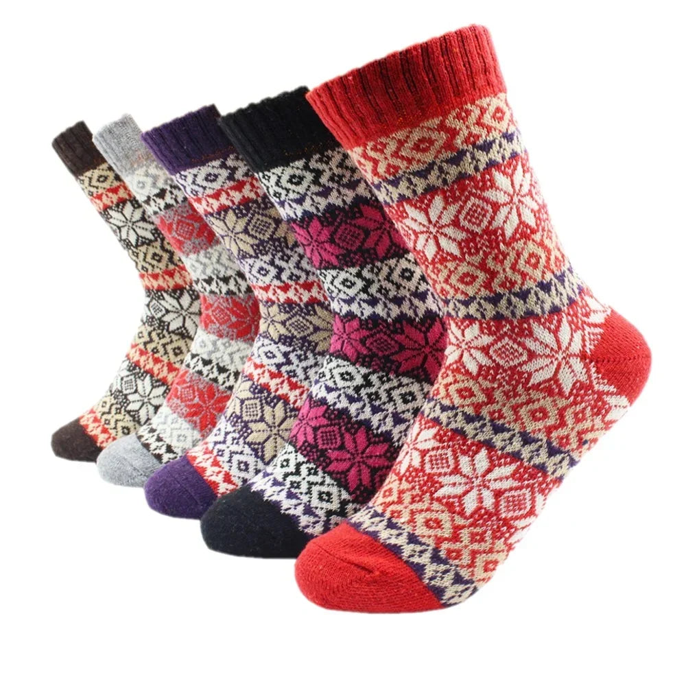 Women's Warm Knee-High Socks – Merino Wool with Soft Lining 2