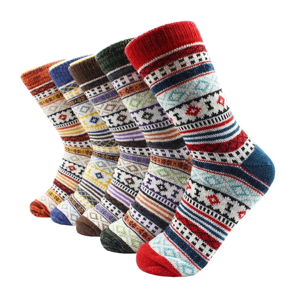 Women's Warm Knee-High Socks – Merino Wool with Soft Lining 3