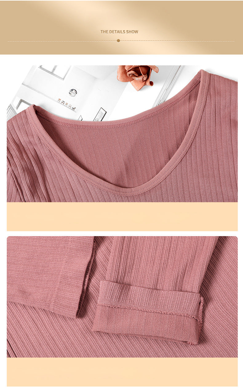 Women's Warm Thermal Underwear Set – Shape-Forming for Winter Warmth 16