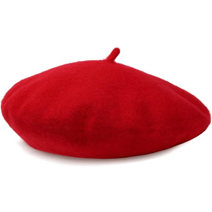 Women's Warm Wool Beret – Classic French Design Style 2