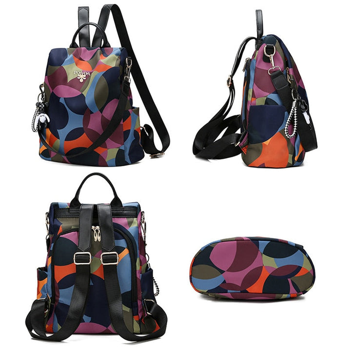 Women's Water-Repellent Anti-Theft Backpack – With Hidden Access 2
