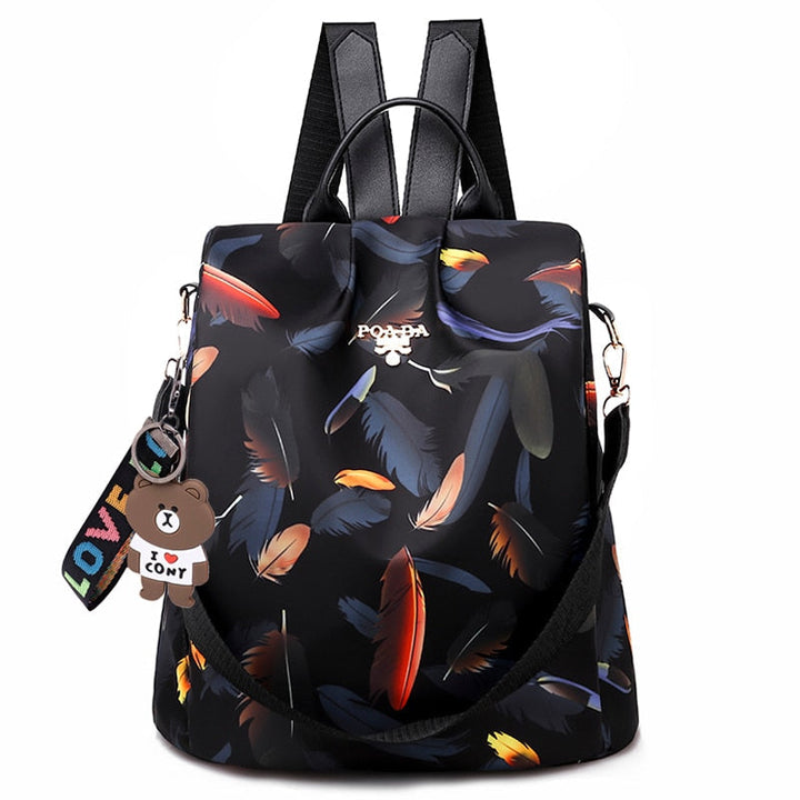 Women's Water-Repellent Anti-Theft Backpack – With Hidden Access 7