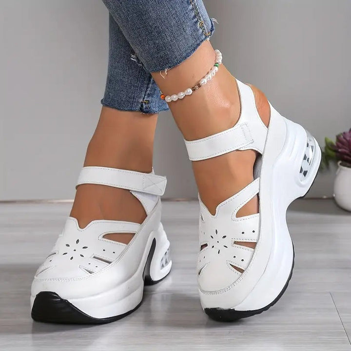 Womens_Wedge_Sandals_Comfort_Velcro_Straps_6