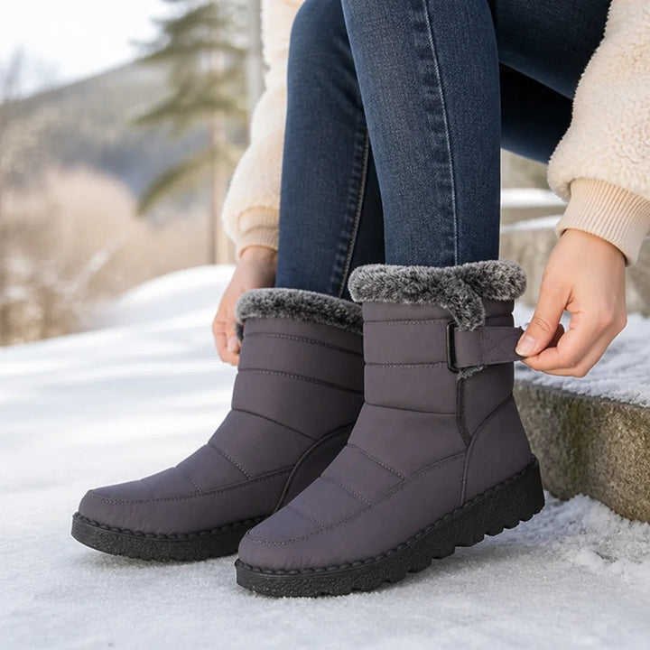 Women's Winter Boots – Lined with Hook and Loop Closure 1