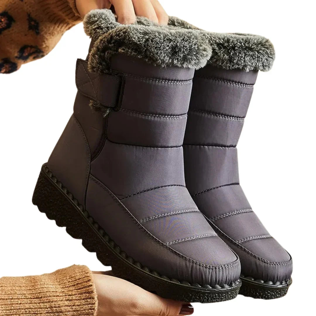 Women's Winter Boots – Lined with Hook and Loop Closure 11