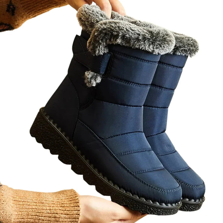 Women's Winter Boots – Lined with Hook and Loop Closure 13
