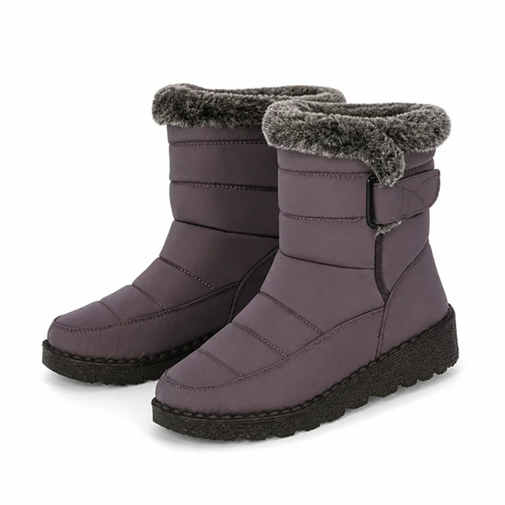 Women's Winter Boots – Lined with Hook and Loop Closure 17