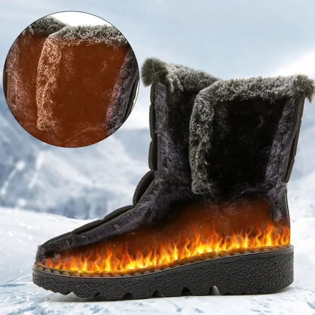 Women's Winter Boots – Lined with Hook and Loop Closure 2