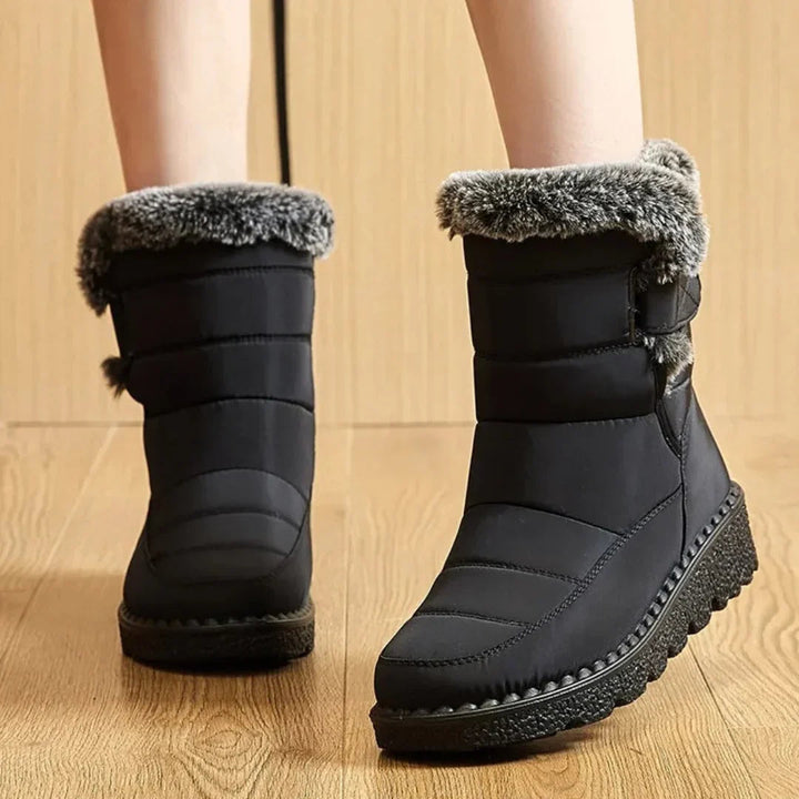 Women's Winter Boots – Lined with Hook and Loop Closure 6