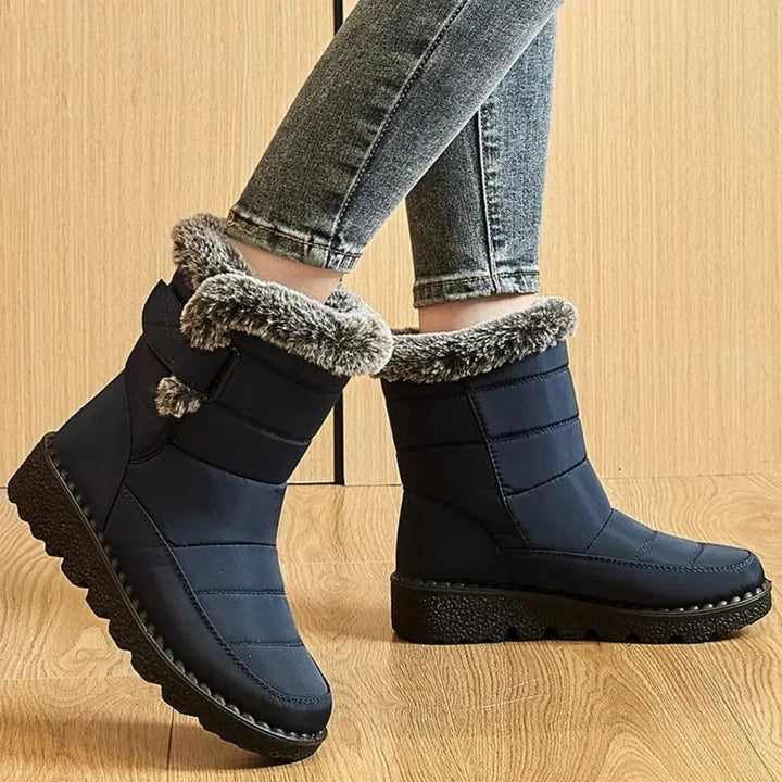 Women's Winter Boots – Lined with Hook and Loop Closure 7