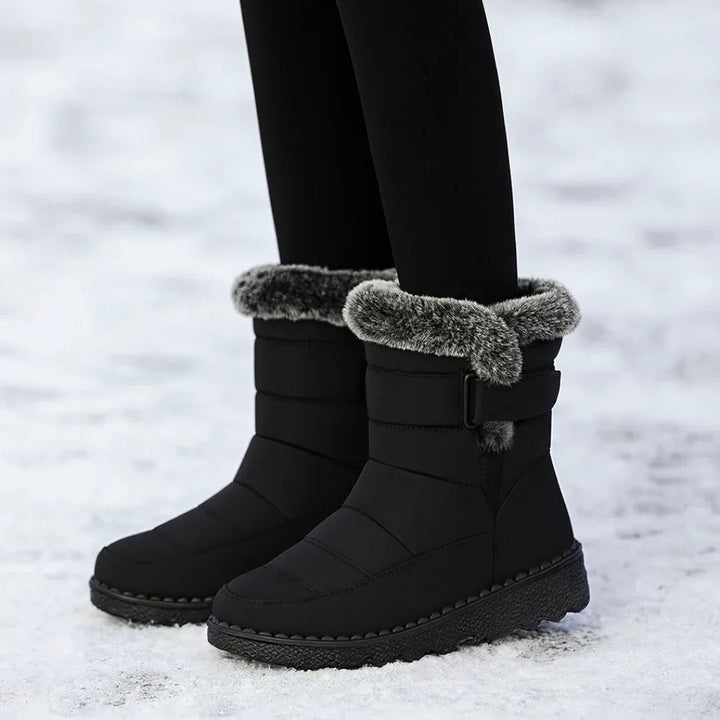 Women's Winter Boots – Lined with Hook and Loop Closure 9