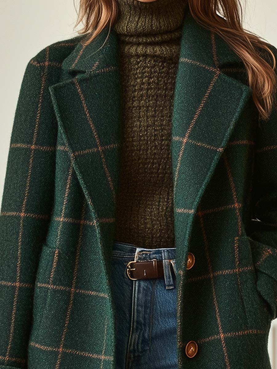 Womens_Winter_Coat_Plaid_Mid_Length_Design_2