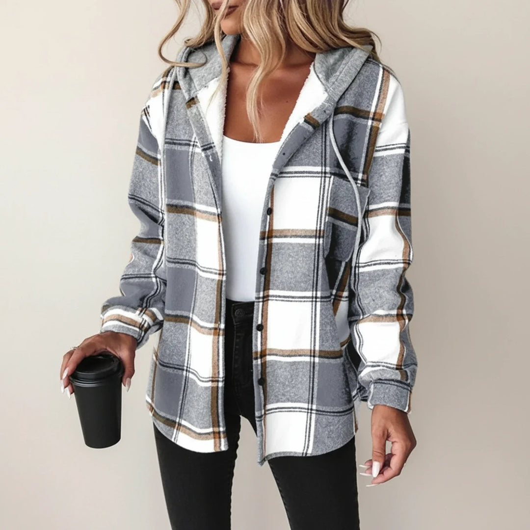 Womens_Winter_Shirt_Jacket_Plaid_Hooded_Style_4