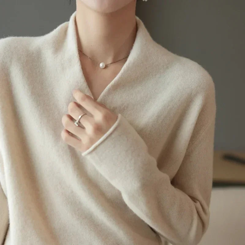 Womens_Wrap_Knit_Sweater_With_Crossover_Front_2