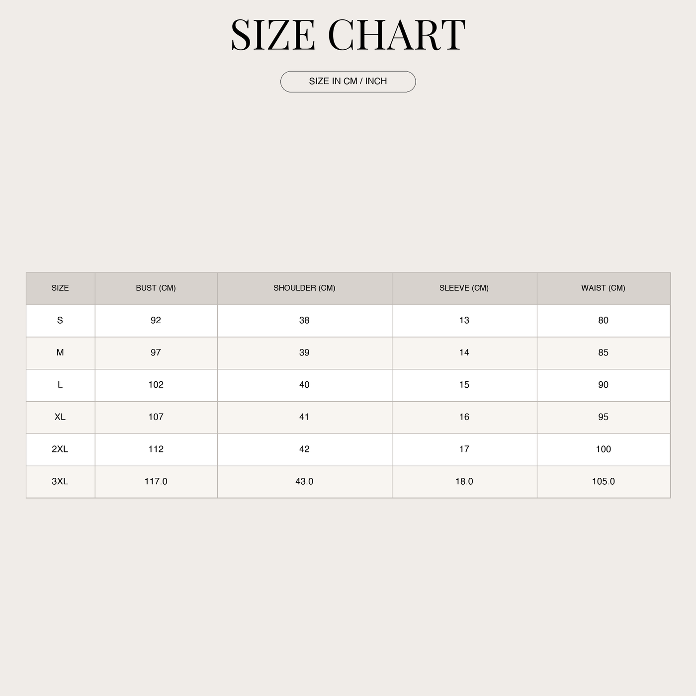Women's Wrap Maxi Dress – V-Neck with Festive Design size chart