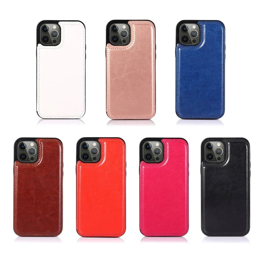 iPhone 16 Pro Max Wallet Case – Book Cover with Card Slots 14