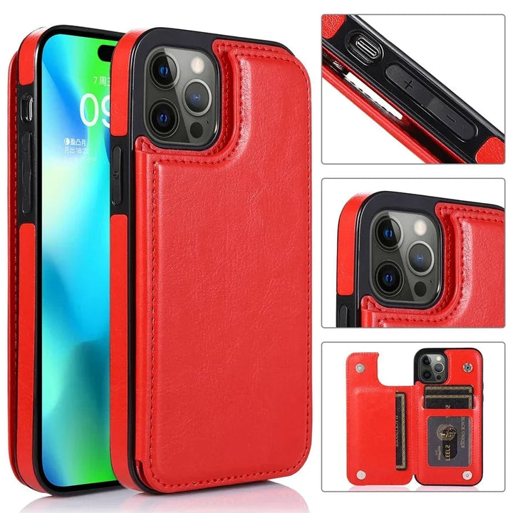 iPhone 16 Pro Max Wallet Case – Book Cover with Card Slots 9